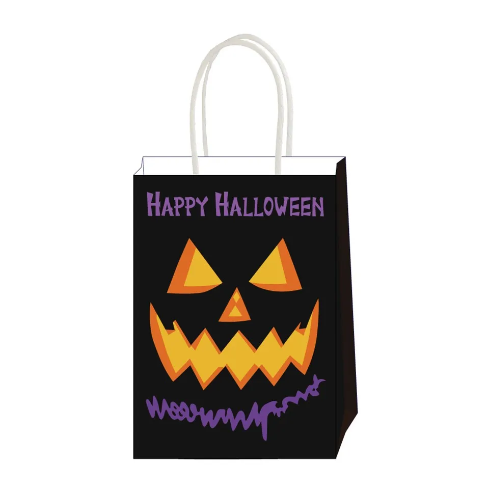 Paper Bag Halloween Treat Bags