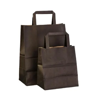 Black Paper Sandwich Bags